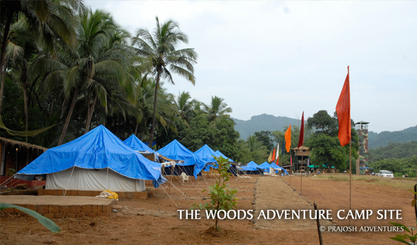 adventure camp goa